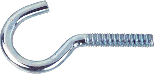 Screw hooks with metric thread, item no. 11E M 6 x 50, galvanized, pack of 100.