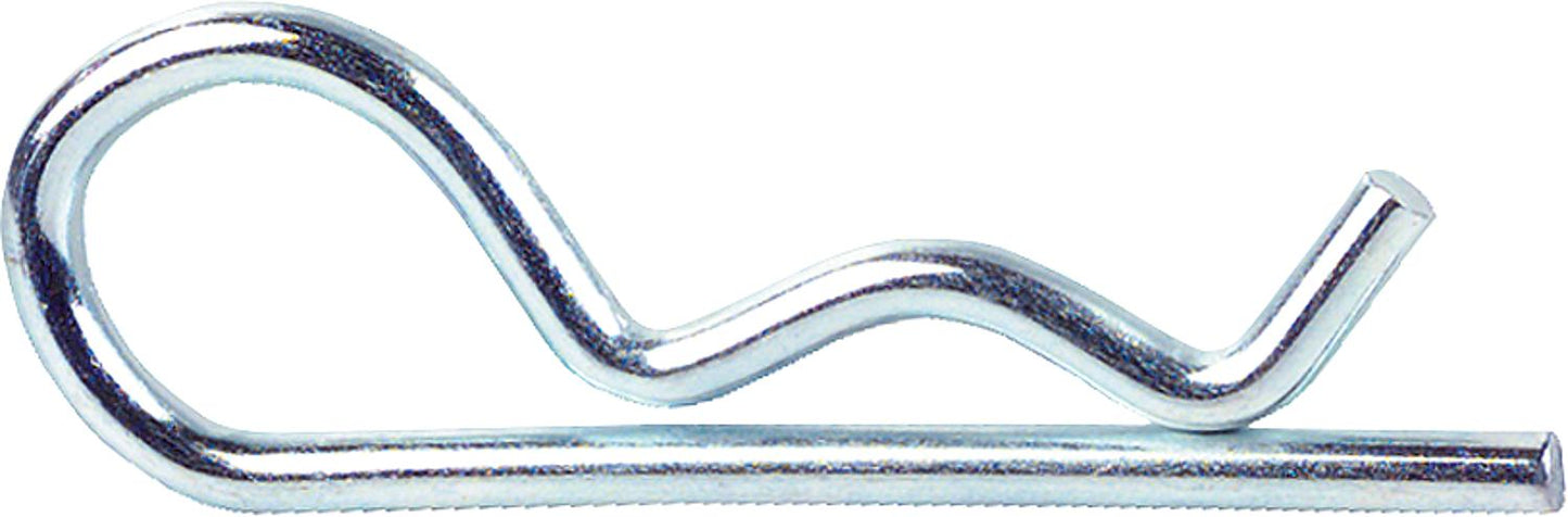 Spring pins, simple wire thickness 5mm galvanized, pack of 100