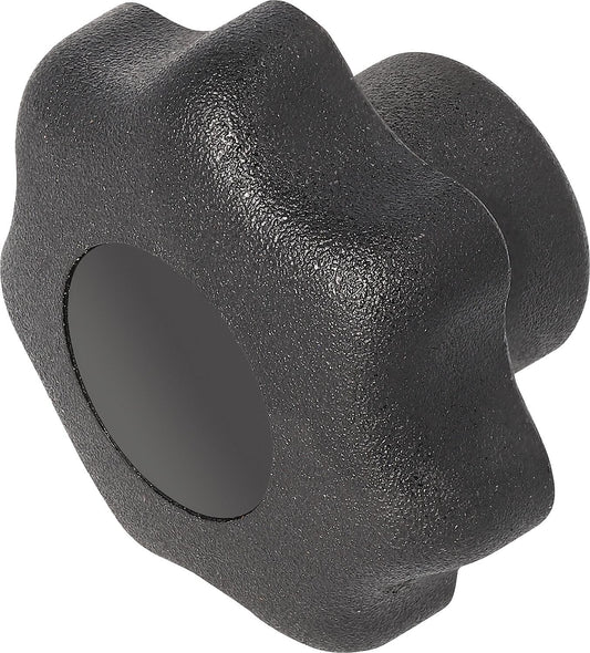 Sterngriff Kipp mit Gewindebuchse Nirosta, M 12, Form K