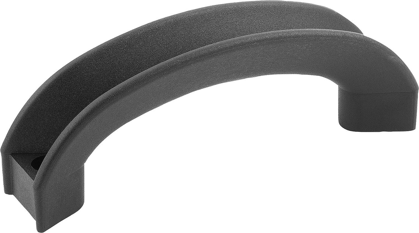 Brückengriff aus Thermoplast schwarz
