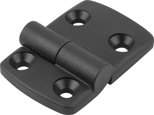 Kunststoffscharniere KIPP, aushängbar, links