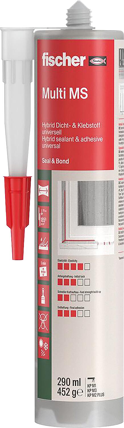 Dicht- und Bauklebstoff Fischer Multi MS