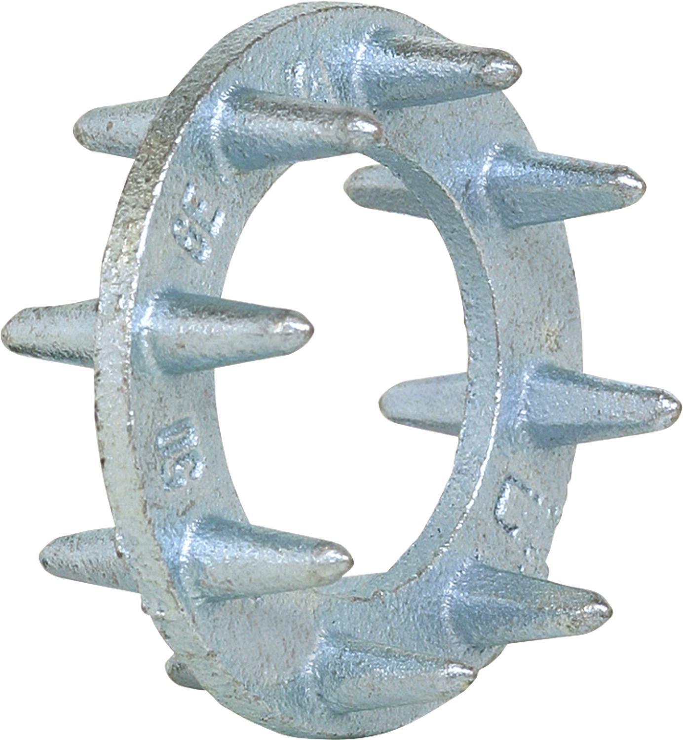 Double-sided timber connector, ø 115 mm, galvanised