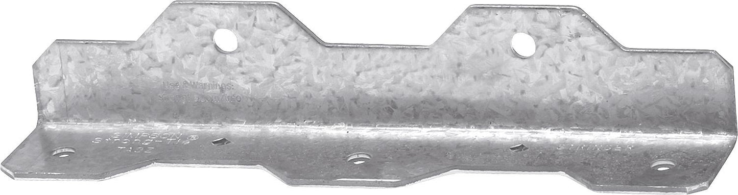 Simpson stair angle TA10 38 x 260 x 2.5 x 38 mm hot-dip galvanized (tzn)