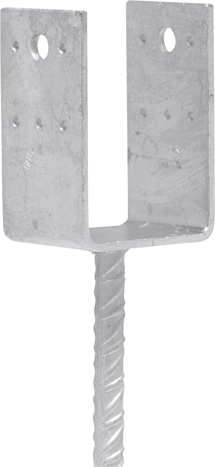 Stützenschuhe D D140 x 90 mit Rippenstab 20 mm feuerverzinkt (tzn)