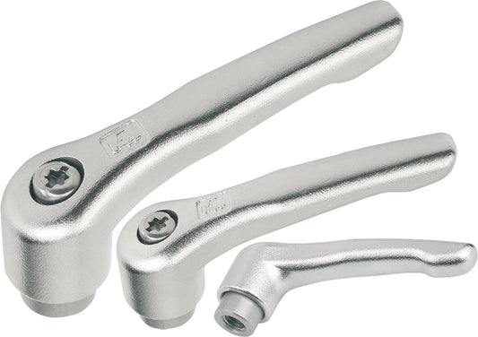 Klemmhebel mit Innengewinde, Edelstahl A1