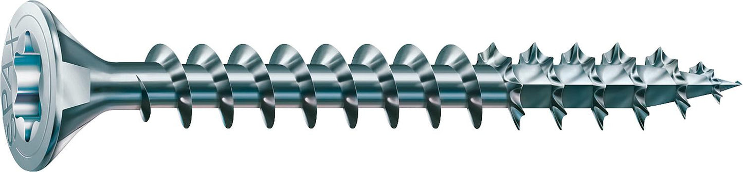 Spax Wirox countersunk screw, fully threaded, T-Star Plus, ø6.0x80mm, pack of 100