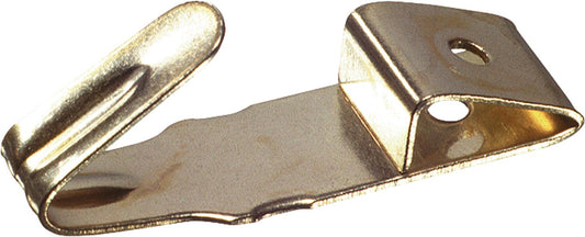 Brass-plated picture hooks with pins d=3 mm, pack of 6.