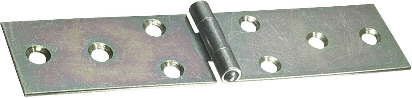 Table hinges with screws, galvanized, L x W = 140 x 34 mm, pack of 2