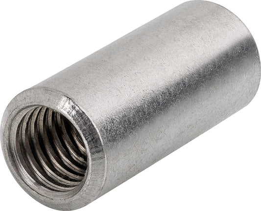 Gewindemuffe Rund, Edelstahl A2