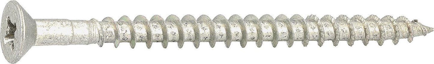 Countersunk screw S Spax with head hole, full thread, cross recess PZ2 5.0x80, pack of 200