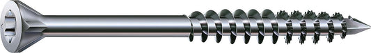 SPAX® Dielenschraube für Massivholzfußböden, Teilgewinde, WIROX®, Senkkopf, kleiner 60° Fräskopf, T-STAR Plus Antrieb, CUT-Spitze,