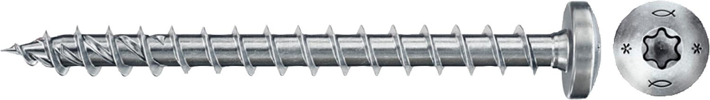 Chipboard screws Power-Fast II 4.0x50 PH blvz VG TX, pack of 200