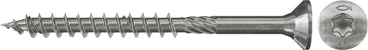 Chipboard screws Power-Fast 5.0x120 SK A2 TG TX, pack of 100