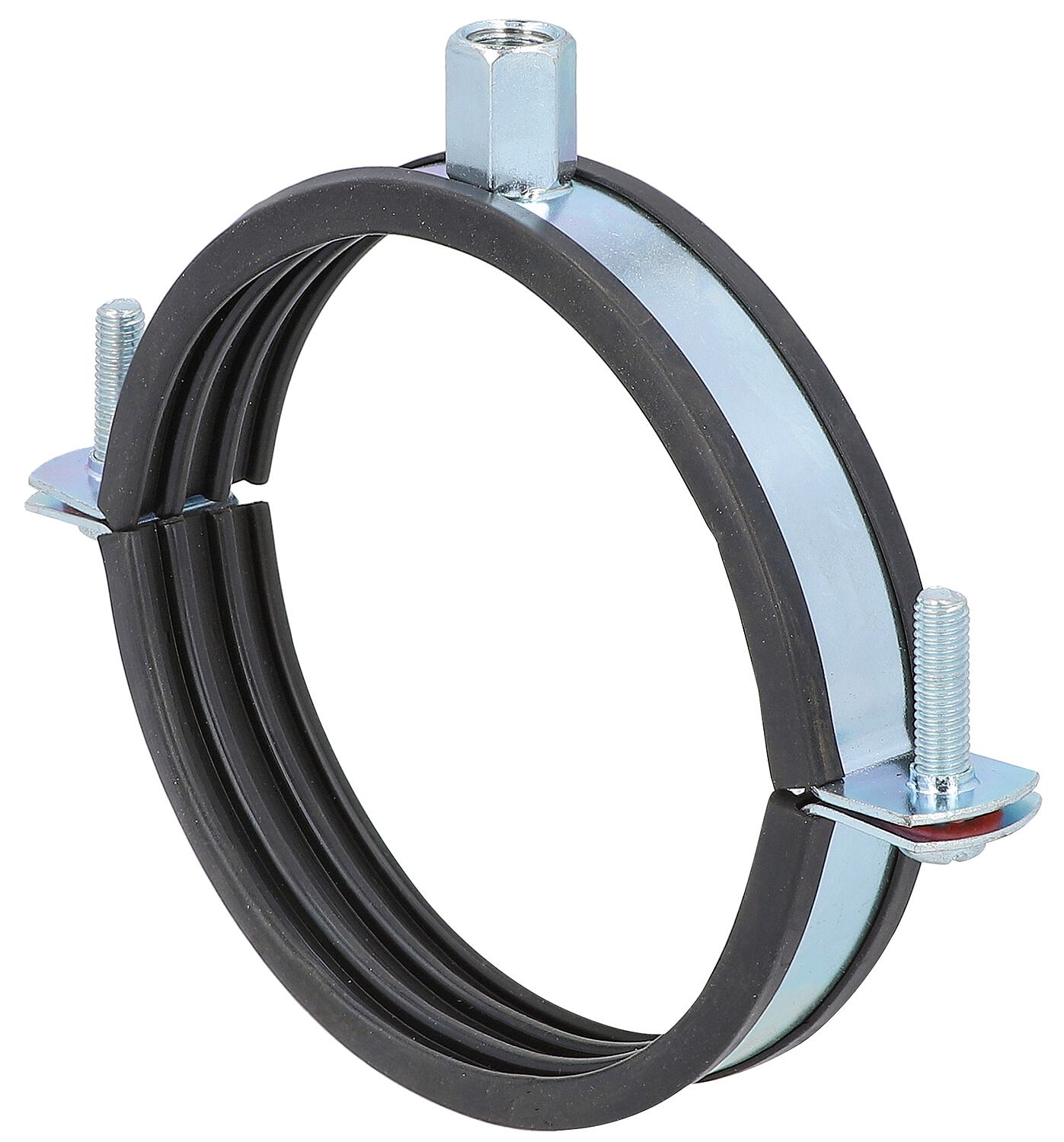 Collier de ventilation M8/M10, galvanisé, tuyau Ø NW 400