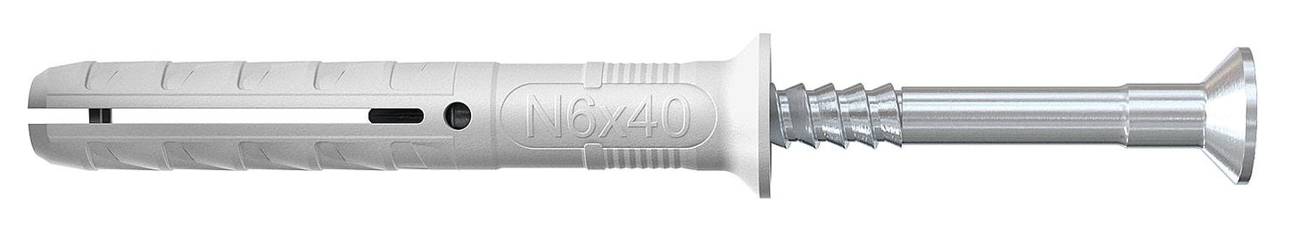 Nageldübel N 6 x 80 S VPE 100