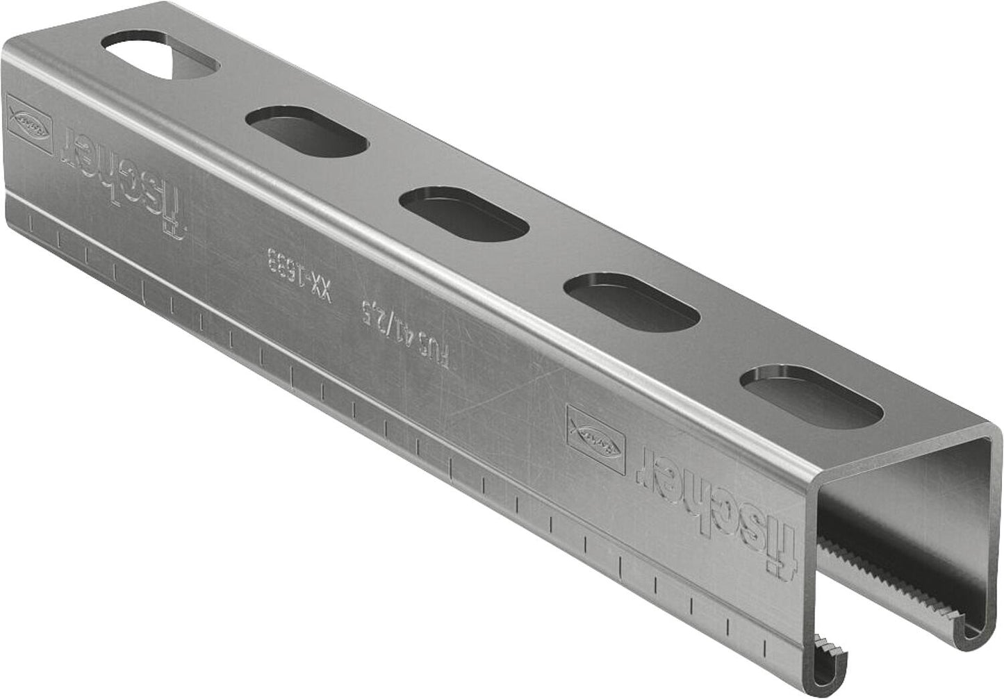 Rail de montage FUS en acier inoxydable A2