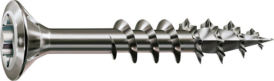 SPAX® Beschlagschraube Fensterbau, Teilgewinde, WIROX®, Senkkopf, T-STAR plus, 4CUT-Spitze, gehärtet, gleitbeschichtet