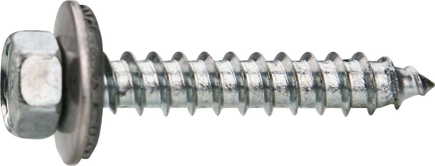 Vis de construction de façade type A, acier inoxydable A2