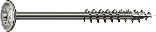 SPAX® stainless steel A2 countersunk head screw, partial thread, T-STAR Plus, ø 6.0 x 140 mm, pack of 100