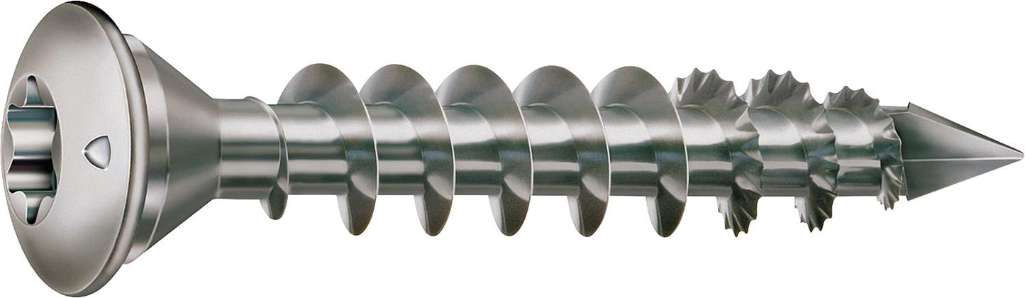 SPAX® stainless steel post screw, fully threaded, T-STAR Plus, Ø 8.0 x 50 mm, pack of 50