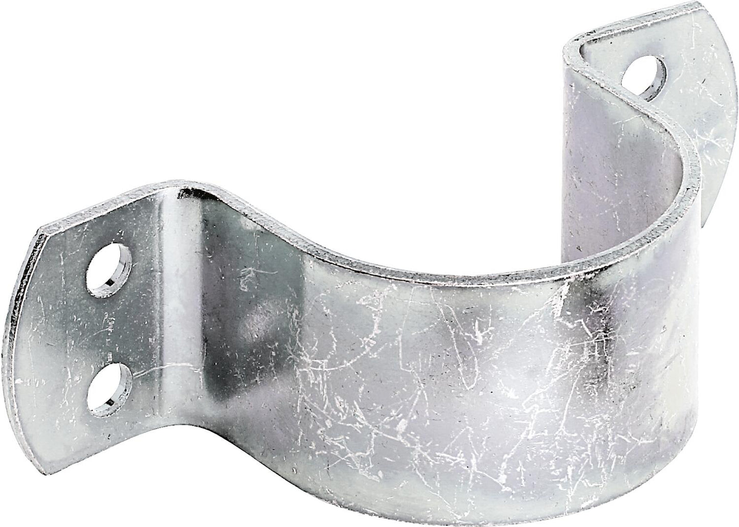Pipe clamp for ø 57.0 mm and 2 1/4", 40 mm wide, electro-galvanized, thick-film passivated