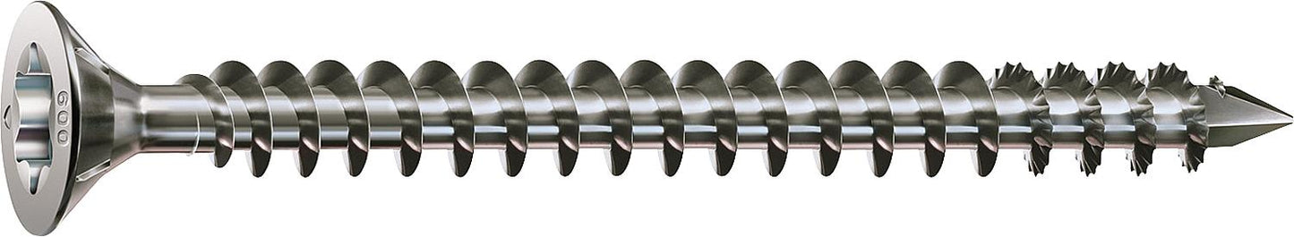 SPAX® stainless steel A4 countersunk screw, fully threaded, T-STAR Plus, ø 10.0 x 350 mm, pack of 50