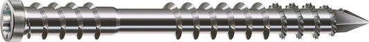 Zylinderkopfschraube SPAX® Edelstahl A4, Fixiergewinde T-STAR Plus Ø 6x80 mm, VPE 100 Stück