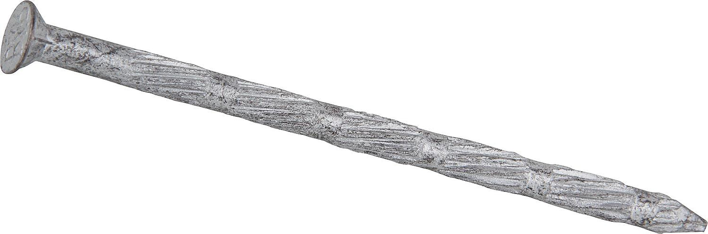 Clous en acier rainurés à tête fraisée, ø 4,5 x 100 mm, conditionnement : 250 pièces