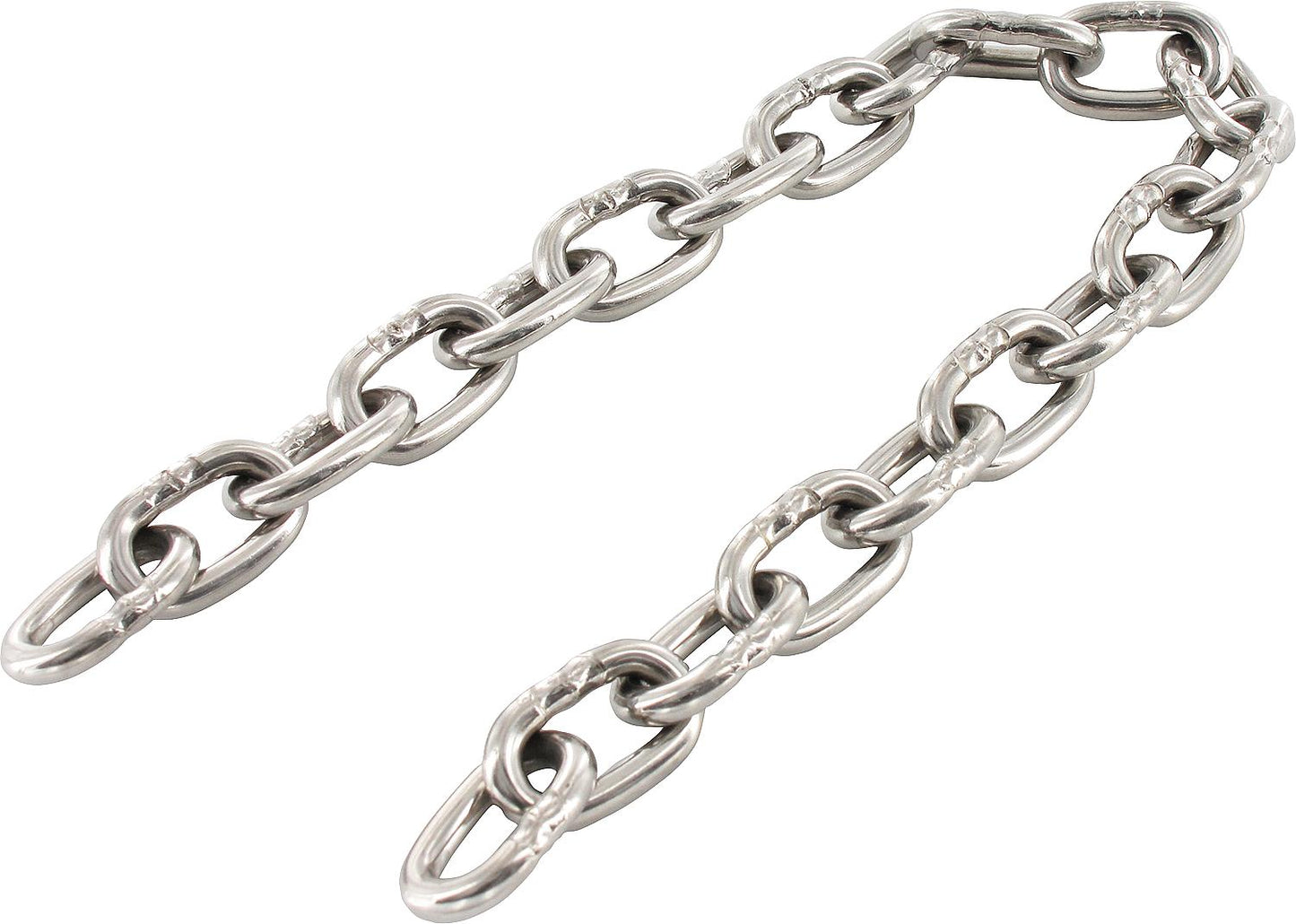 Stainless steel chain A4, short link, ø 6.0 mm, length: 50 m