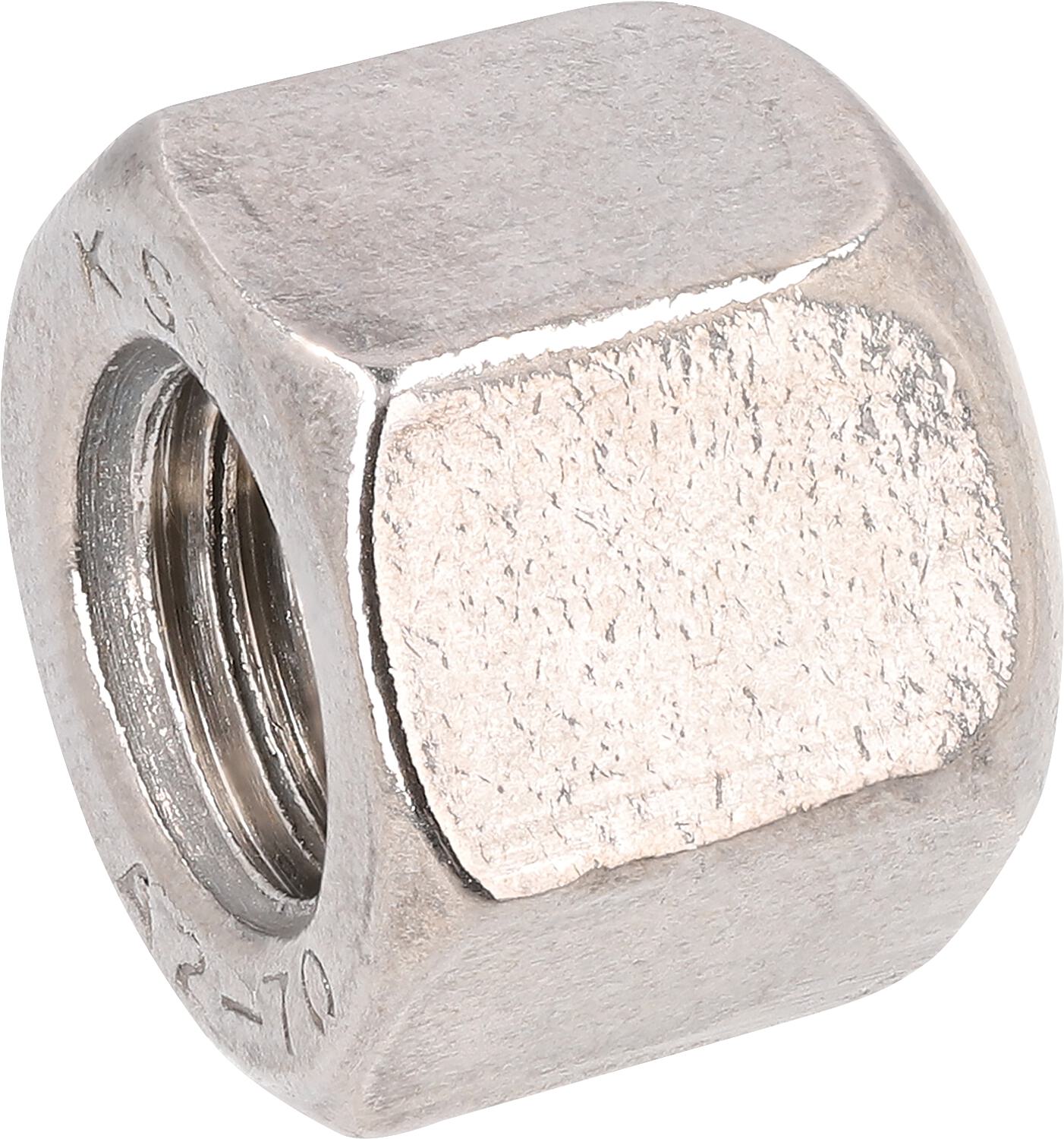 Écrous hexagonaux à tête cylindrique, profil bas DIN 917 A2