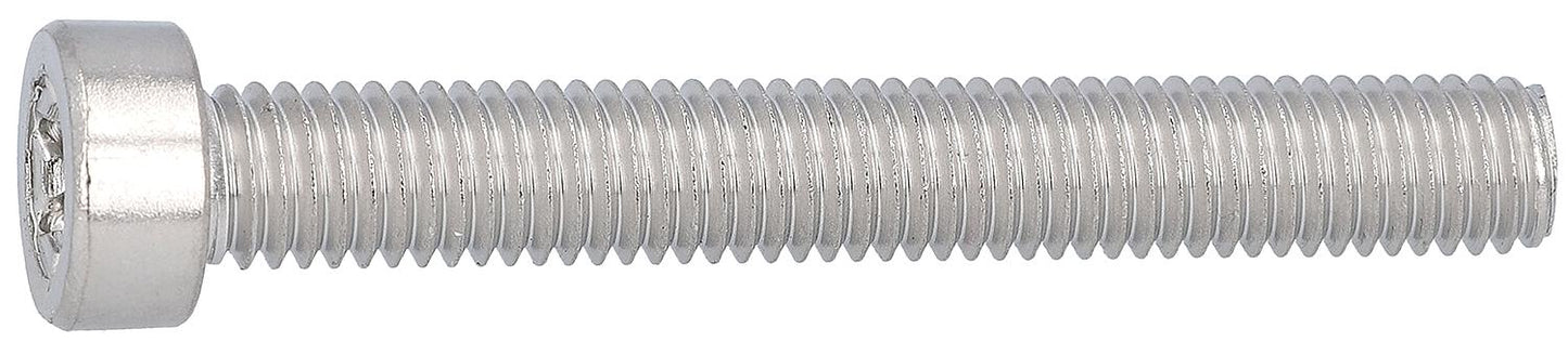 Vis à tête cylindrique creuse, TX, tête basse ISO 14580 A2-070 M 8X25 Conditionnement : 200