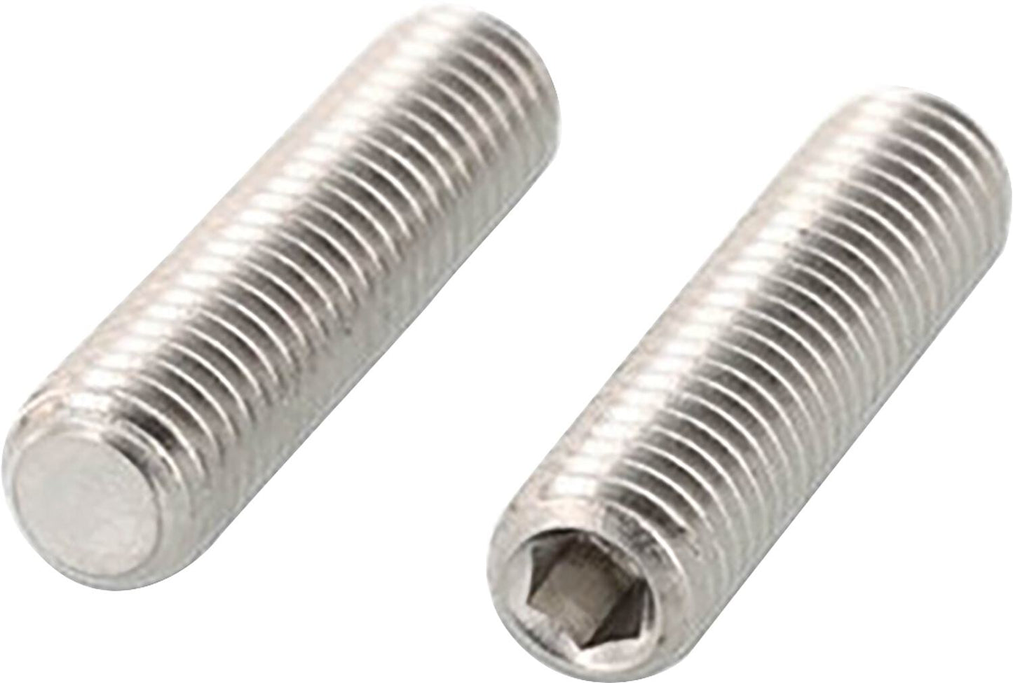 Vis à tête cylindrique creuse à profil conique 45H selon DIN EN ISO 4026, galvanisées et trempées, M10 x 70, conditionnement : 100