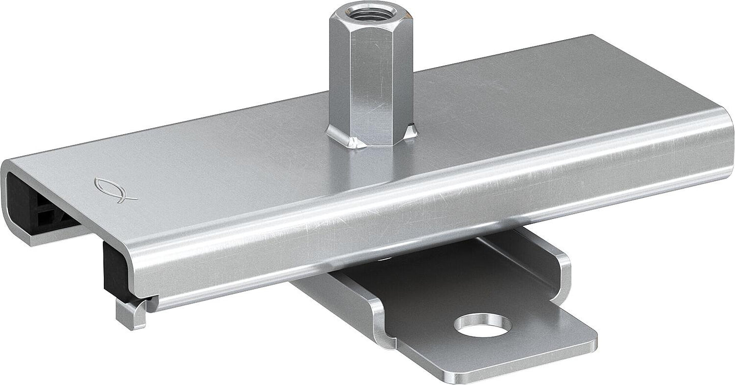 Gleitelement Fischer FASM1 M10/M12 axial mittel