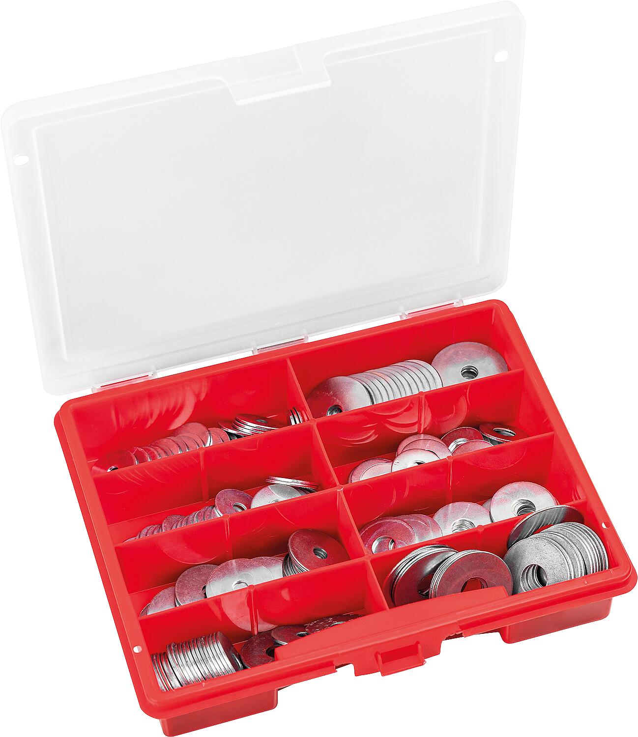 Assortment case for fender discs, 200 pieces