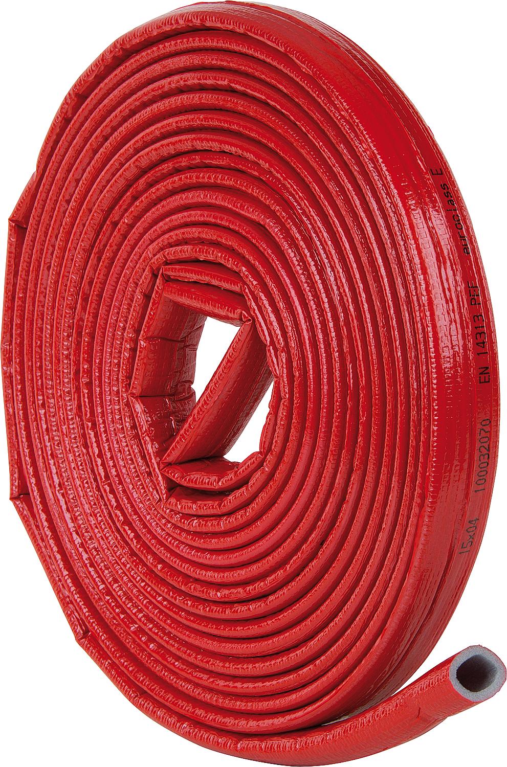Robust insulating tubing 28 x 4mm, length: 10m PE-XT with protective skin, red