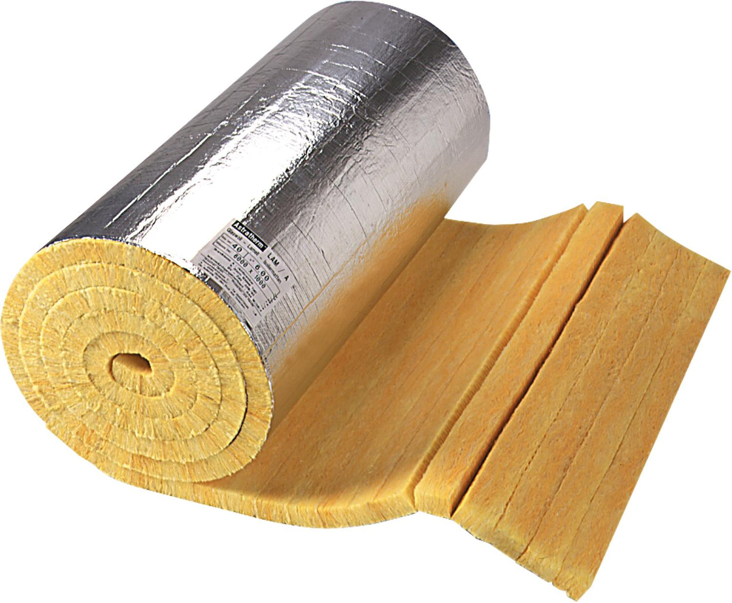 Glass wool lamella insulation thickness 50 mm / 5 m²