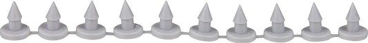 Rivets en PUR-PVC, blancs, paquet de 1000