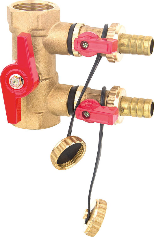 Spül- und Befülleinheit mit Flügelgriff