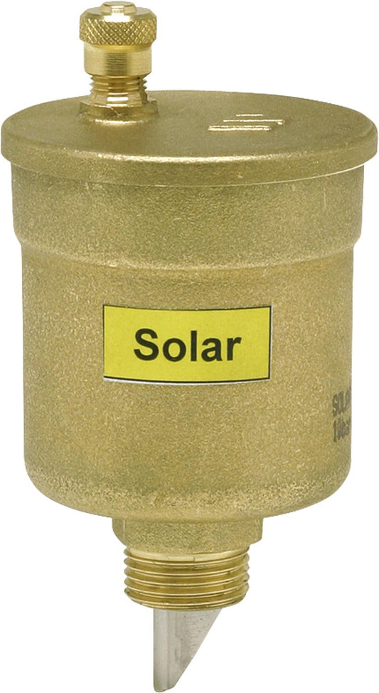Solar-Schnellentlüfter Watts DN10(3/8") AG, aus Messing, ohne Absperrventil
