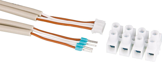Adapterkabel PWM/0-10V für Resol Regelungen, Kabel 200mm, mit Stecker und Klemme