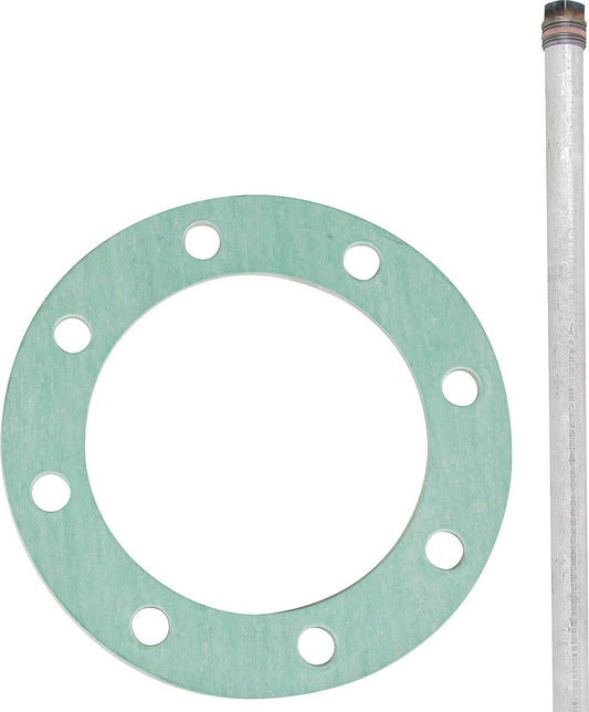 Maintenance kit for storage tanks with 180mm flange gasket and 1 1/4" magnesium anode