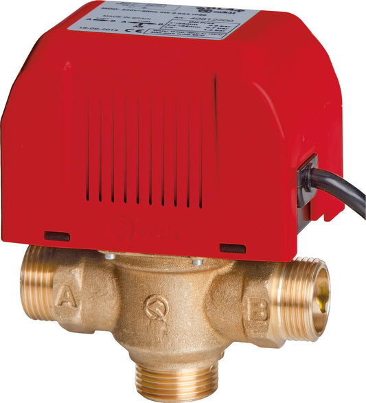 3-Wege Zonenventil Orkli DN25(1") AG, ohne Endschalter, 230V