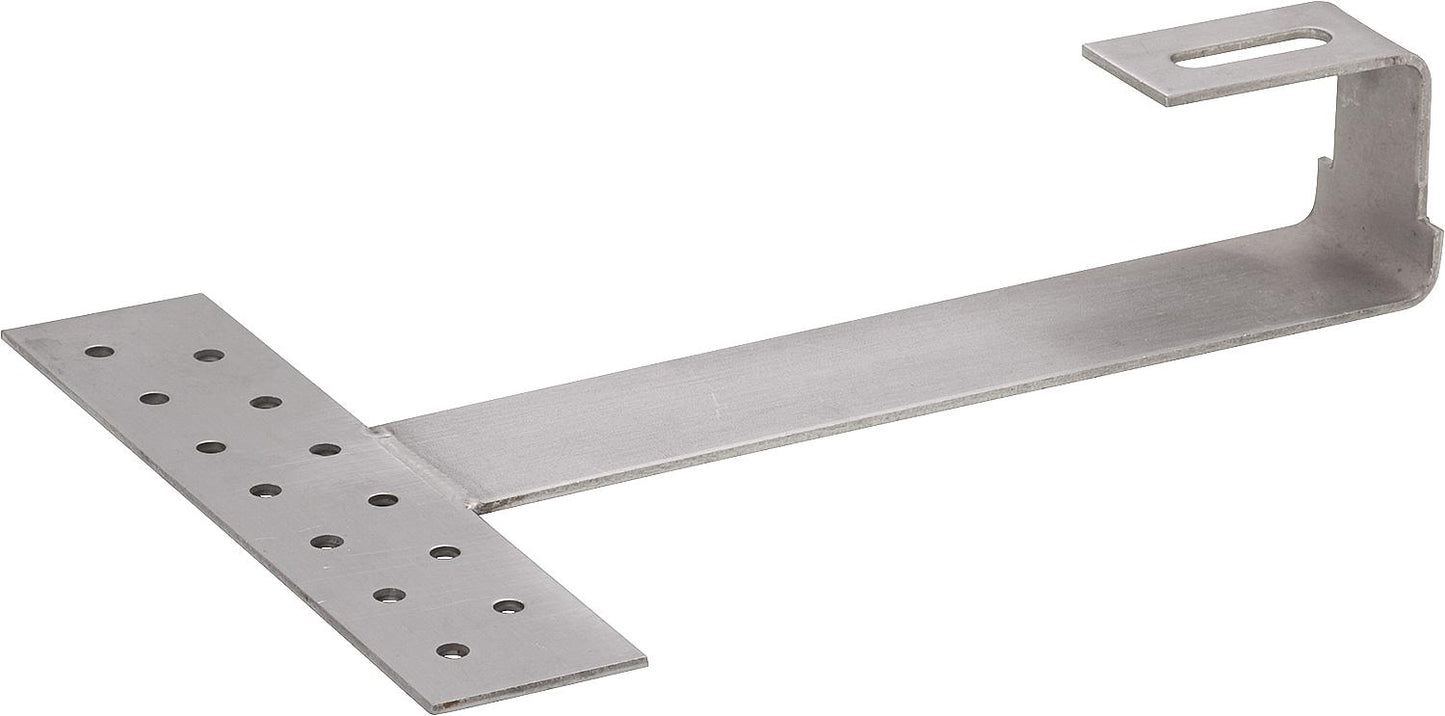 Standard roof hook for beaver tail tiles, stainless steel, for PV, tube and flat plate collectors
