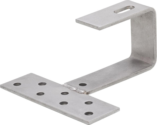 Dachhaken Sonderausführung für Bitumen, Edelstahl, für PV, Röhren- und Flachkollektoren