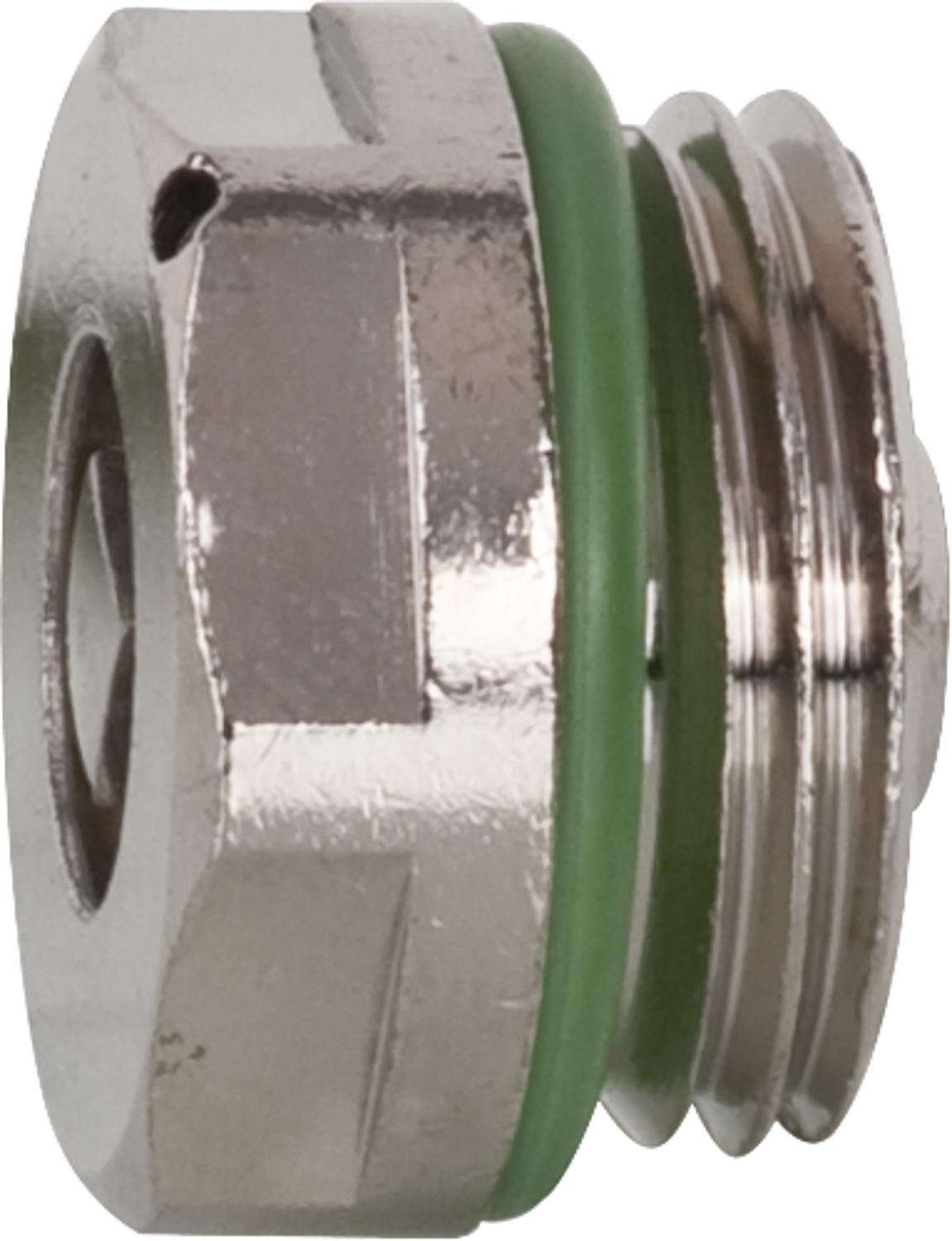 Bouchon de ventilation solaire DN15 (1/2"), avec joint torique en Viton