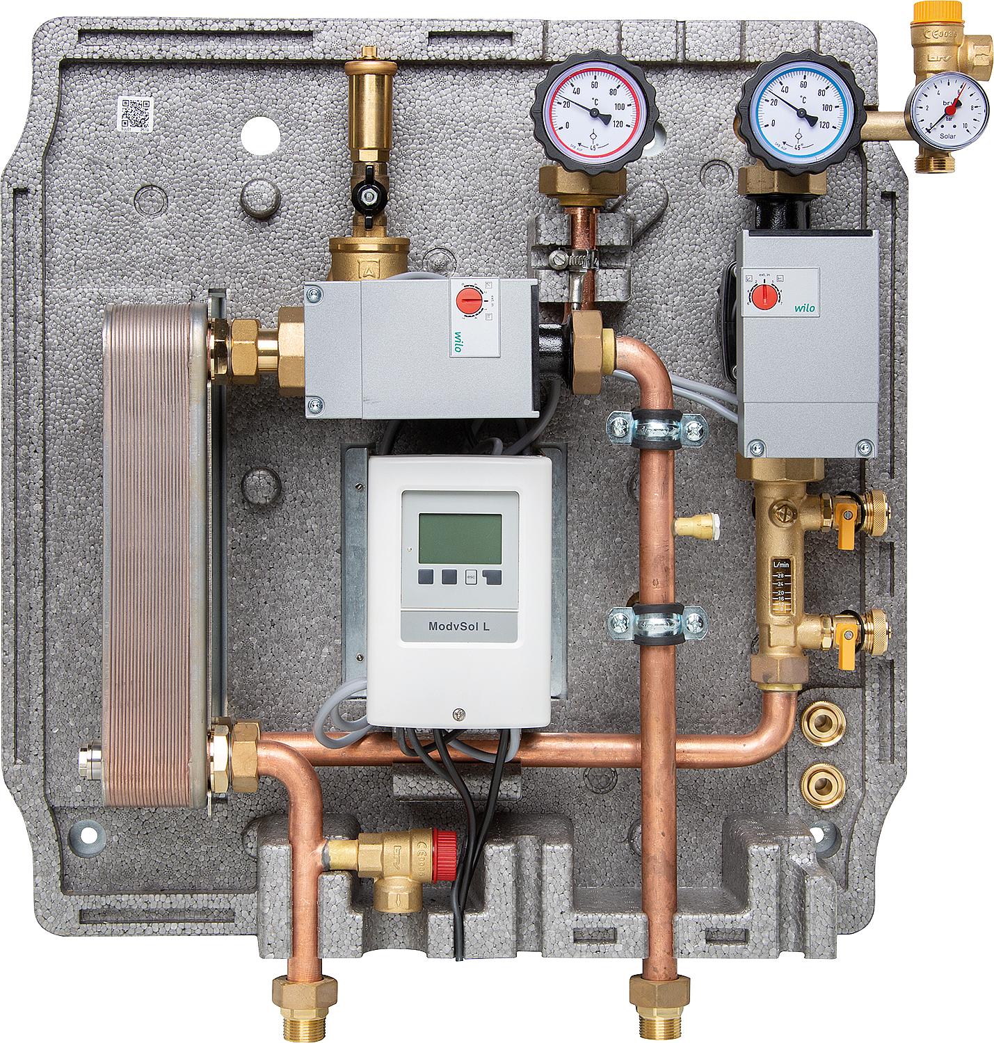 Solar separation system Easyflow Solo1 HE, 15 Kw