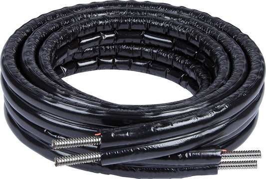 Solar spiral pipe 2 in 2 DN20, 25m with insulation and sensor cable