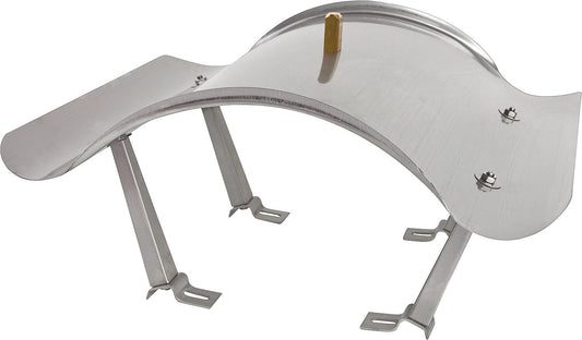 Napoleon chimney cowl, 1mm stainless steel for chimney head dimensions 65x65cm, incl. mounting hardware, feet, brass tip