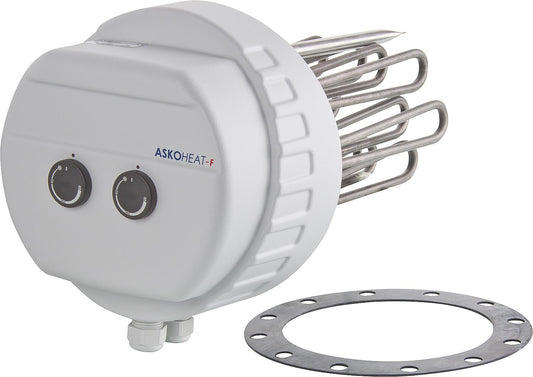 Flanschheizkörper Typ AHFOR-BI-A, Ø 240 mm